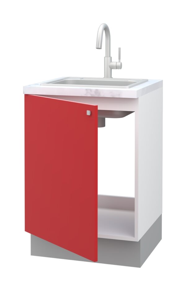 Gabinete bajo fregadero Hetty con 1 puerta (72)