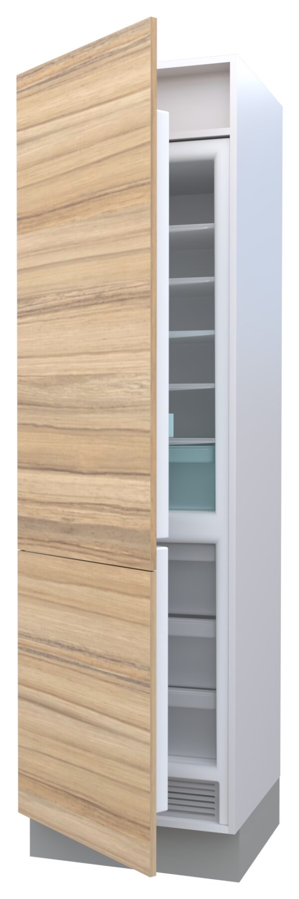 Mueble columna Hetty para refrigerador empotrable (200)